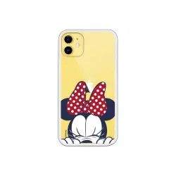 Funda Oficial de Disney Minnie Cara Clásicos Disney para iPhone 11