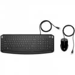 HP Pavilion 200 Combo Teclado + Ratón Negros