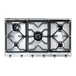 Smeg - Placa Gas 5 Quemadores - SRV596GH5