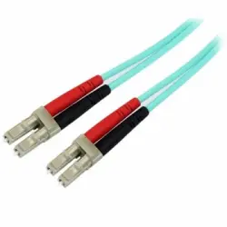 Startech.com Cable De 5m De Fibra Óptica Aguamarina Startech 450fblclc5