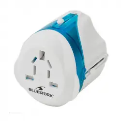 Adaptador BLUESTORK enchufes del mundo