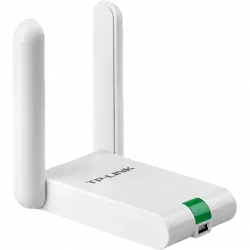 Adaptador Wi-Fi USB - TP-Link TL-WN822N, Velocidad transferencia 300 Mbps, 2.0, Banda Única, 2.4 GHz, Blanco