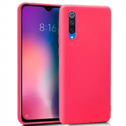 Cool Funda Silicona Roja para Xiaomi Mi 9 SE