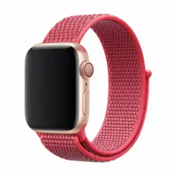 Devia Deluxe Sport Band 3 Correa Nylon Roja para Apple Watch 38/40mm