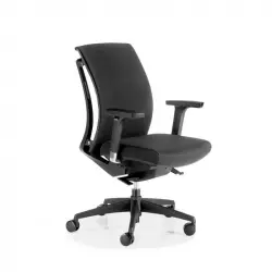 Euromof Flexiwork Silla de Oficina Ajustable Negra