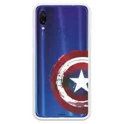 Funda Oficial Escudo Capitan America Para Xiaomi Redmi 7