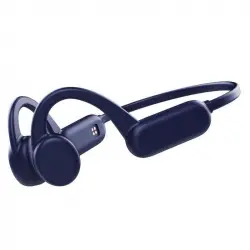 Leotec True Bone Conduction Auriculares Deportivos IPX8 32GB Azules