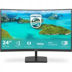 Philips 241E1SC 23.6" LED FullHD 75Hz FreeSync Curva