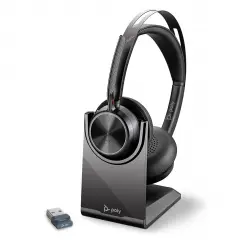 Poly - Auricular De Diadema Con Micrófono Focus 2 UC Bluetooth