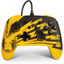 Power A Mando con Cable Pokémon Pikachu Lightning para Nintendo Switch