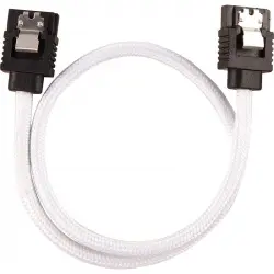 Corsair Cable SATA Blindado Premium 6 Gbps 30cm Blanco