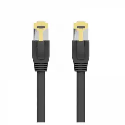 Ewent Cable de Red RJ45 Cat.8.1 S/FTP 2m Negro