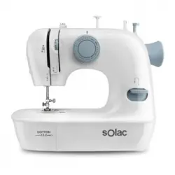 Maquina De Coser Solac Cotton 12.2 Blanco