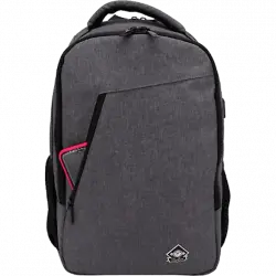 Mochila para portátil - Maillon Technologique Zermatt, Portátiles hasta 16", Poliester, Gris