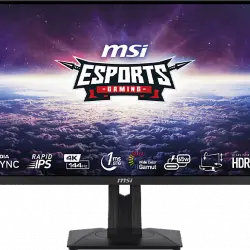 Monitor gaming - MSI MAG 274UPF, 27", UHD 4K, 1 ms, Rapid Panel IPS, 144 Hz, VESA 75x75, Negro