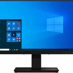 Monitor - Lenovo ThinkVision T24t-20 Profesional, 23.8 ", Full HD 1920x1080, 6 ms, 60 Hz, Eyesafe® Display, Raven Black