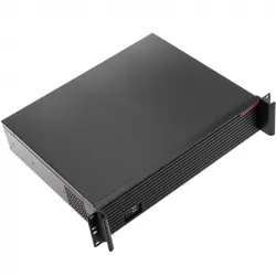 RackMatic Caja Rack 19" IPC microATX 2U 2x3.5" Fondo 350mm