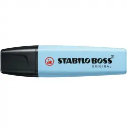 STABILO Boss Original Marcador Fluorescente Pastel Azul Ventoso