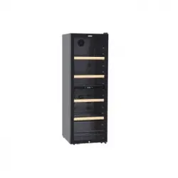 Vinoteca De Servicio 59.5x69x173.5 Cm Color Negro Venta-unica