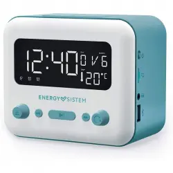 Energy Sistem Clock Speaker 2 Radio Despertador Bluetooth 5W Azul