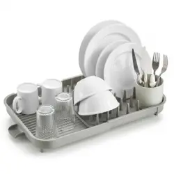 Escurreplatos extensible Joseph Joseph Gris