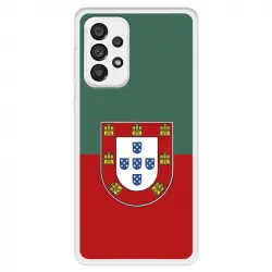 Funda Para Samsung Galaxy A73 5g Del Federación Portuguesa De Fútbol Bicolor - Licencia Oficial Federación Portuguesa D