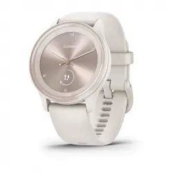 Garmin Vívomove Sport Reloj Smartwatch Blanco con Detalles Light Gold