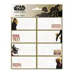 Pack de 16 etiquetas adhesivas Erik The Book of Boba Fett
