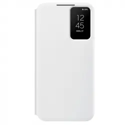 Samsung S View Wallet Cover para Galaxy S22 Blanca