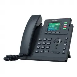 Yealink SIP-T33P Teléfono VoIP Básico PoE 4 Líneas