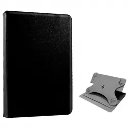 Cool Funda Giratoria Polipiel Negra para Ebook / Tablet 7"