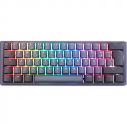 Ducky One 3 Mini Cosmic Blue Teclado Mecánico Gaming Switch MX-Silent Red RGB PBT Azul