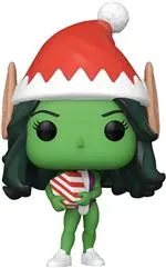 Figura Funko Marvel  She-Hulk Navidad 10cm