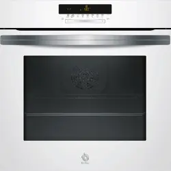 Horno - Balay 3HB5888B6, 71 l, Integrable, Pirolítico + Hidrolítico, Blanco