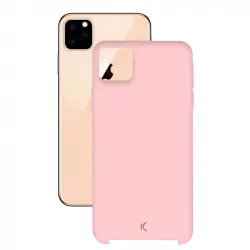 Ksix Soft Silicone para Rosa iPhone 11 Pro