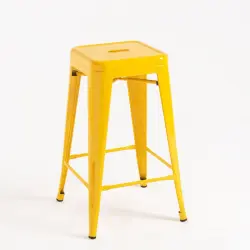 Taburetes Bajos - Taburete Torix Bajo - Amarillo
