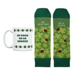 UO Kit Taza + Calcetines talla 42-46 Mi Taza de la suerte