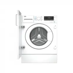 Beko HITV8733B0R Lavasecadora Integrable de Carga Frontal 8Kg/5Kg D Blanca