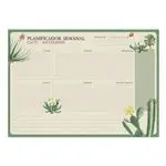 Bloc Planificador semanal A4 Erik Botanical Cacti español Kokonote