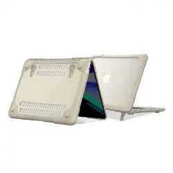 Carcasa Protectora Macbook Pro 16 2019 De Silicona Rígida – Beige