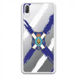 Funda Oficial Club Deportivo Tenerife Escudo Clear Para Sony Xperia L3