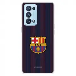 Funda Para Oppo Reno6 Pro Del Barcelona Rayas Blaugrana Licencia Oficial Fc Barcelona