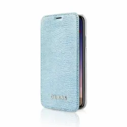 Guess Funda Apple Iphone Xs/xfolio Piton Azul