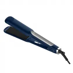 Tahe Tuft Diamond Plus Plancha de Pelo Ancho de Placa 5cm con Estuche Azul