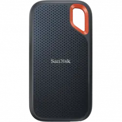 Disco duro SSD externo 1 TB - SanDisk Extreme Portable SSD, 2.5", Hasta 1050 MB/s, NVMe, USB 3.2, IP55, Gris