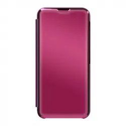 Funda Clear View Para Samsung Galaxy S23 Espejo Fina, Soporte Vídeo – Violeta