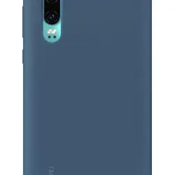 Funda de silicona Azul Huawei para P30