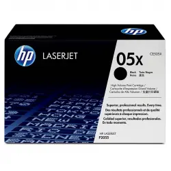 HP 05X Tóner Original Laserjet Negro