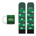 Kit Taza + Calcetines "Papá, tú si que eres un partidazo"