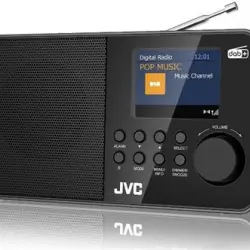 Radio despertador JVC RA-F39W-DAB Negro